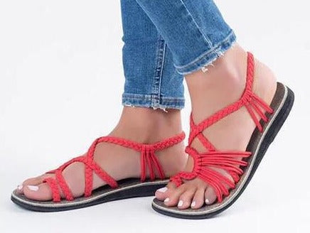 MW | | Bunte Strandsandalen