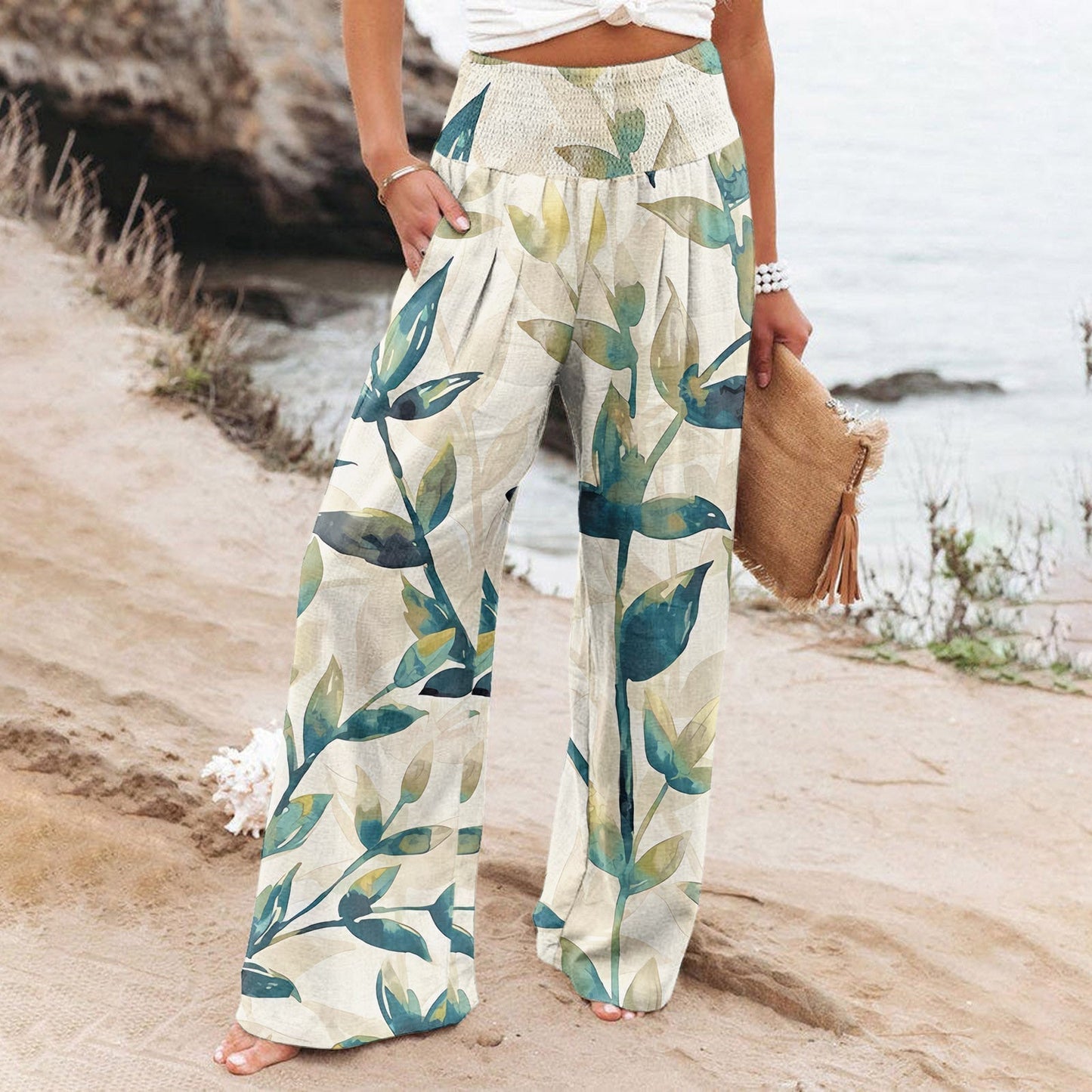 MW | Stilvolle & bequeme bedruckte Hose