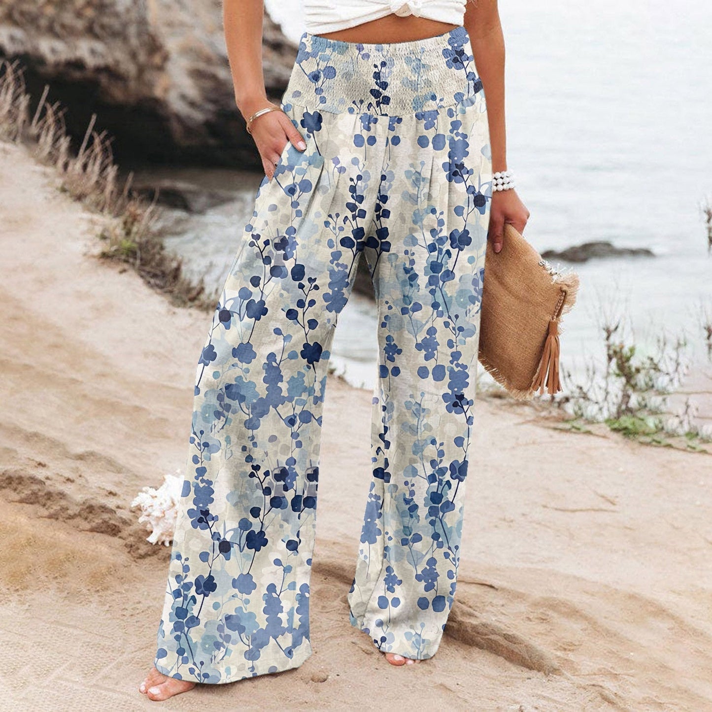MW | Stilvolle & bequeme bedruckte Hose