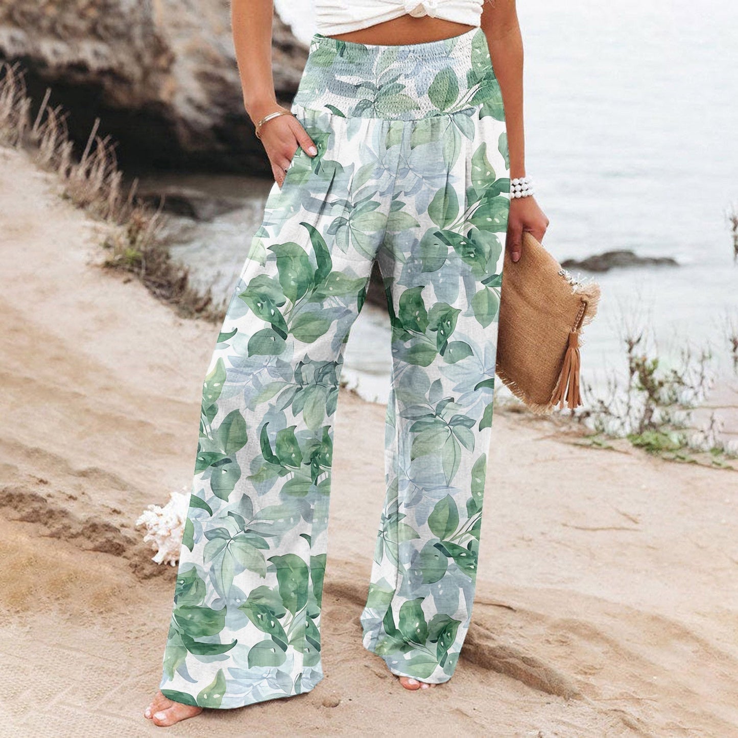 MW | Stilvolle & bequeme bedruckte Hose