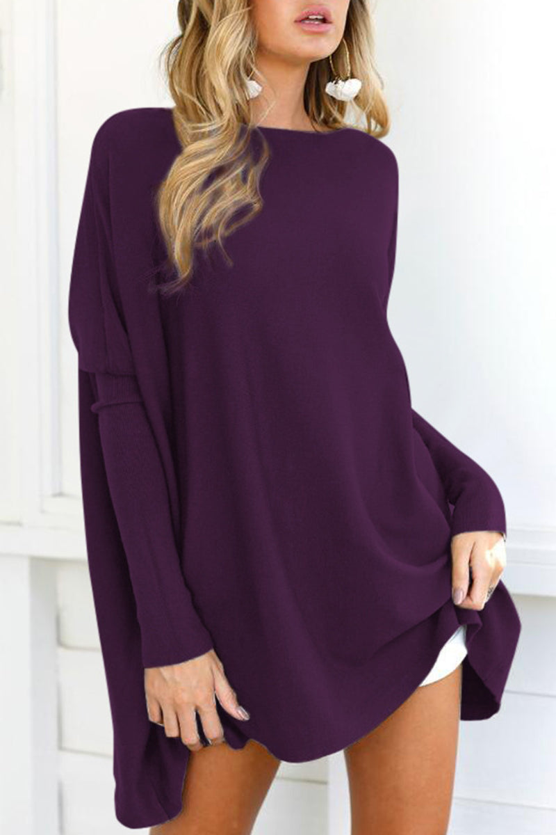 MW | Casual Daily Solid Solid Farbe O Neck T-Shirts (11 Farben)