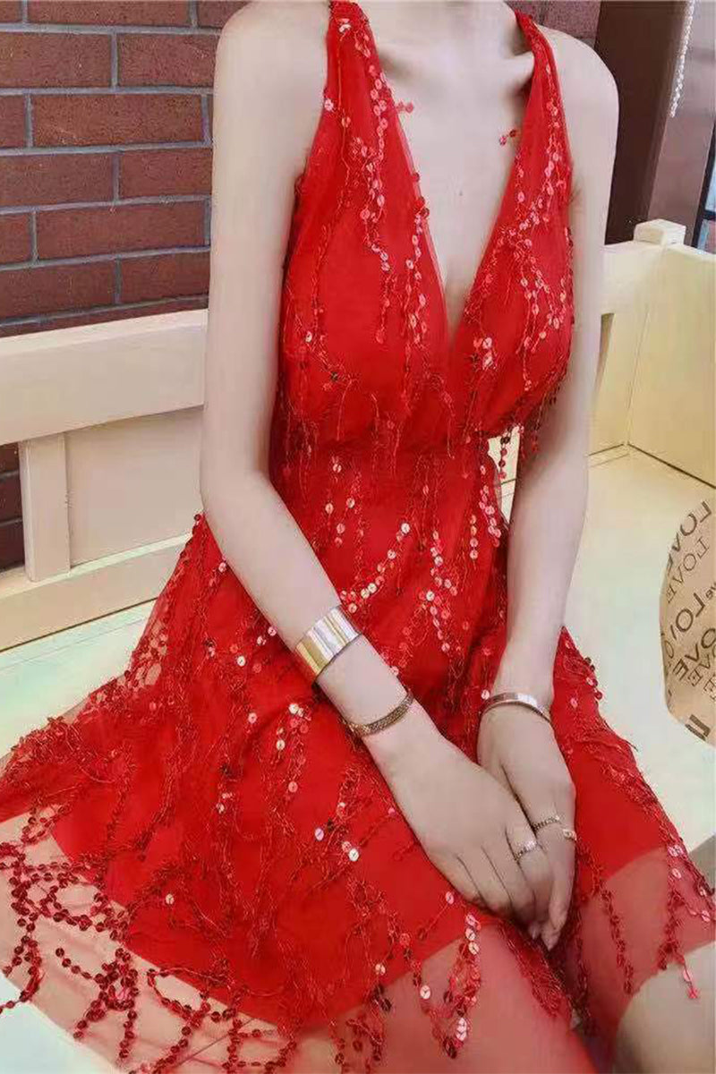 MW | Glitzerndes Minikleid aus Tüll