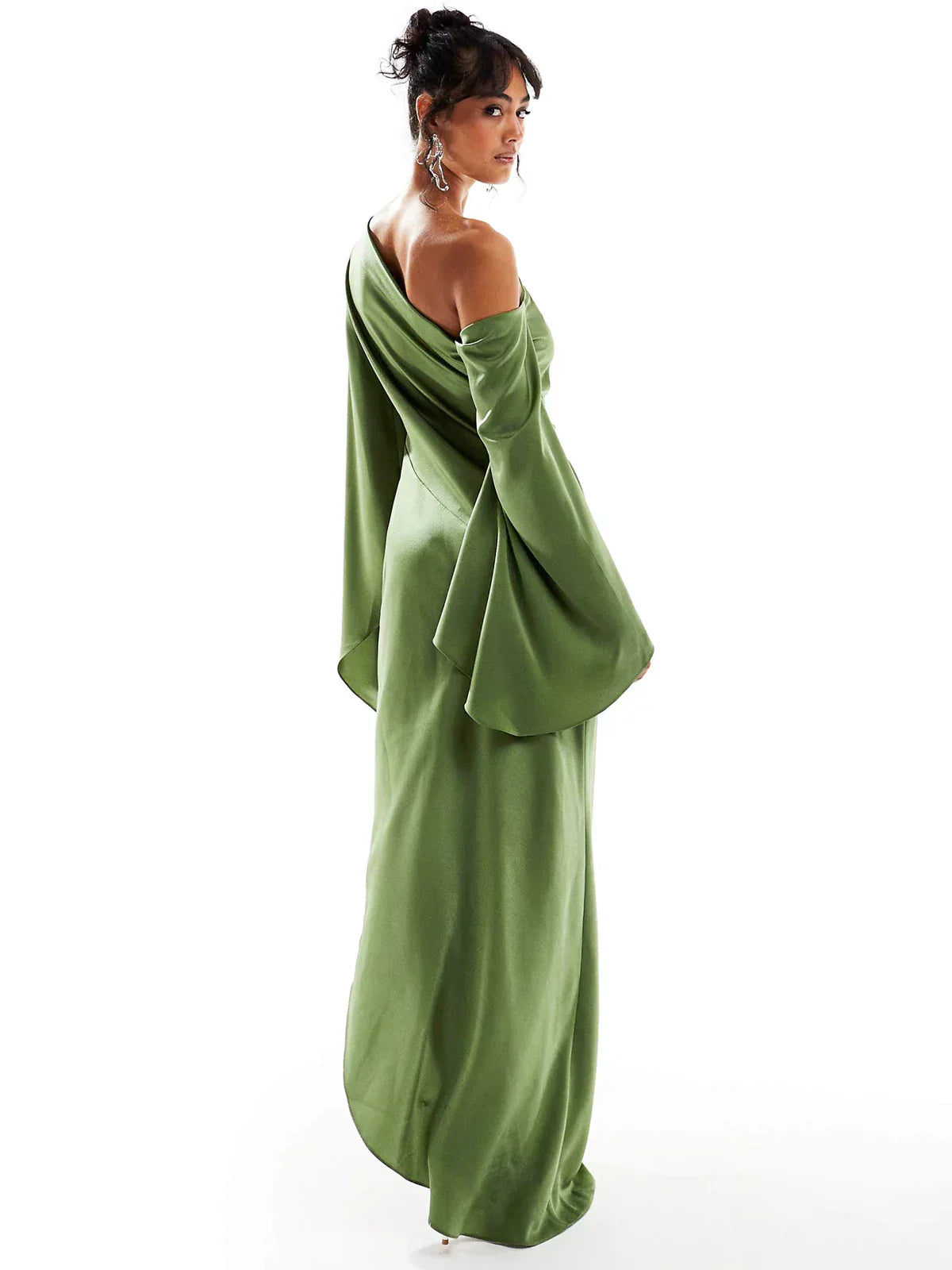 MW | Isabella Ein-Schulter-Maxikleid