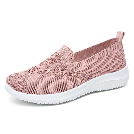 MW | Day 49% OFF-Women's Knitted Stickerei Casual Walking Sneakers