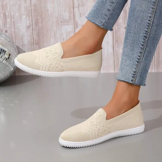 MW | Day 49% OFF-Women's Knitted Stickerei Casual Walking Sneakers