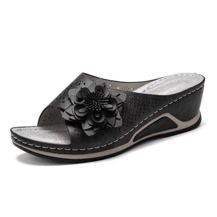 MW | | Orthopädische Sandalen aus weichem Leder mit Fußgewölbestütze