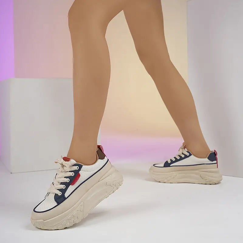 MW | DAMEN TURNSCHUHE MIT PLATEAU