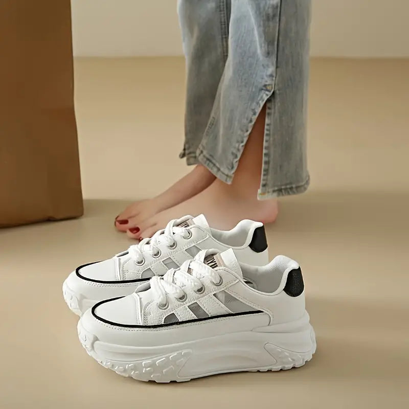 MW | DAMEN TURNSCHUHE MIT PLATEAU