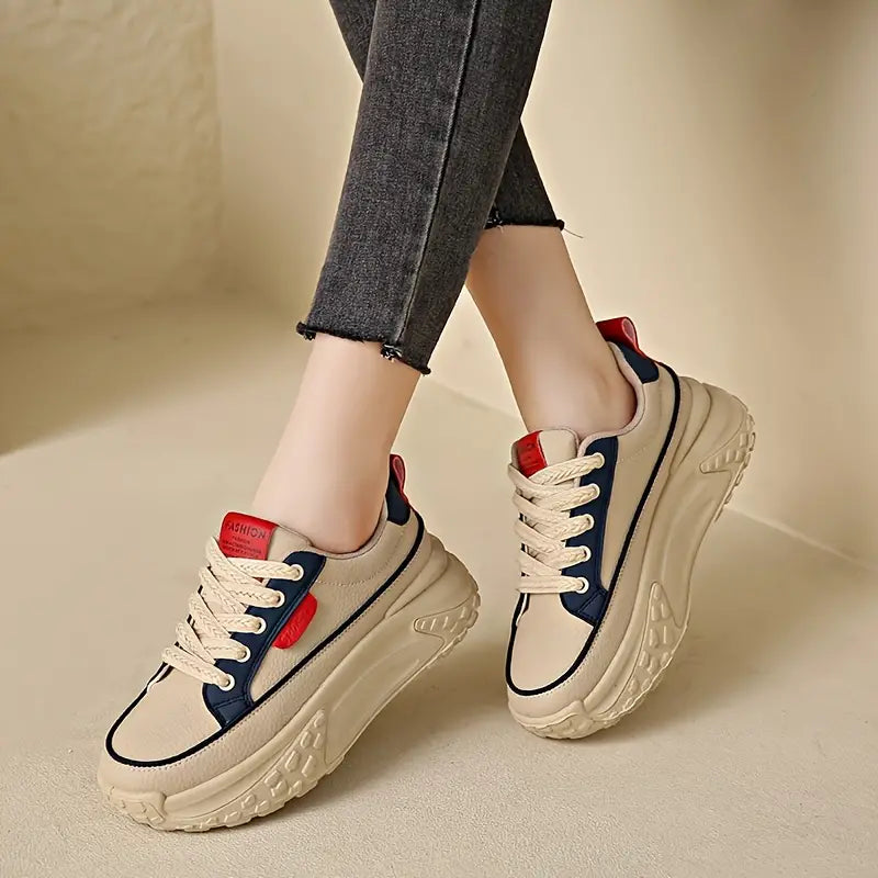 MW | DAMEN TURNSCHUHE MIT PLATEAU