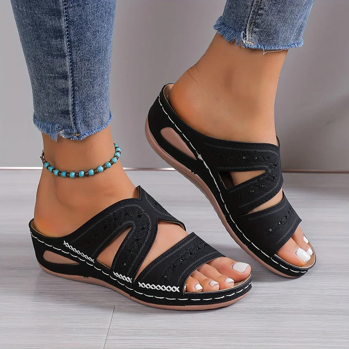 MW | | Bequeme orthopädische Sandalen für Frauen