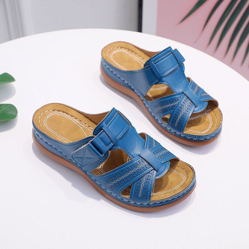 MW | | Orthopädische rutschfeste Ledersandalen