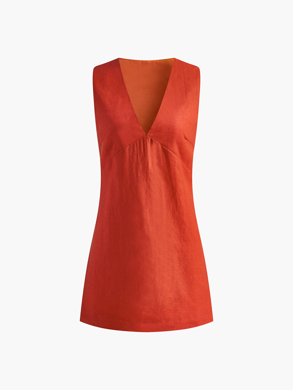 MW | Stylisches Minikleid mit V-Ausschnitt für Frauen