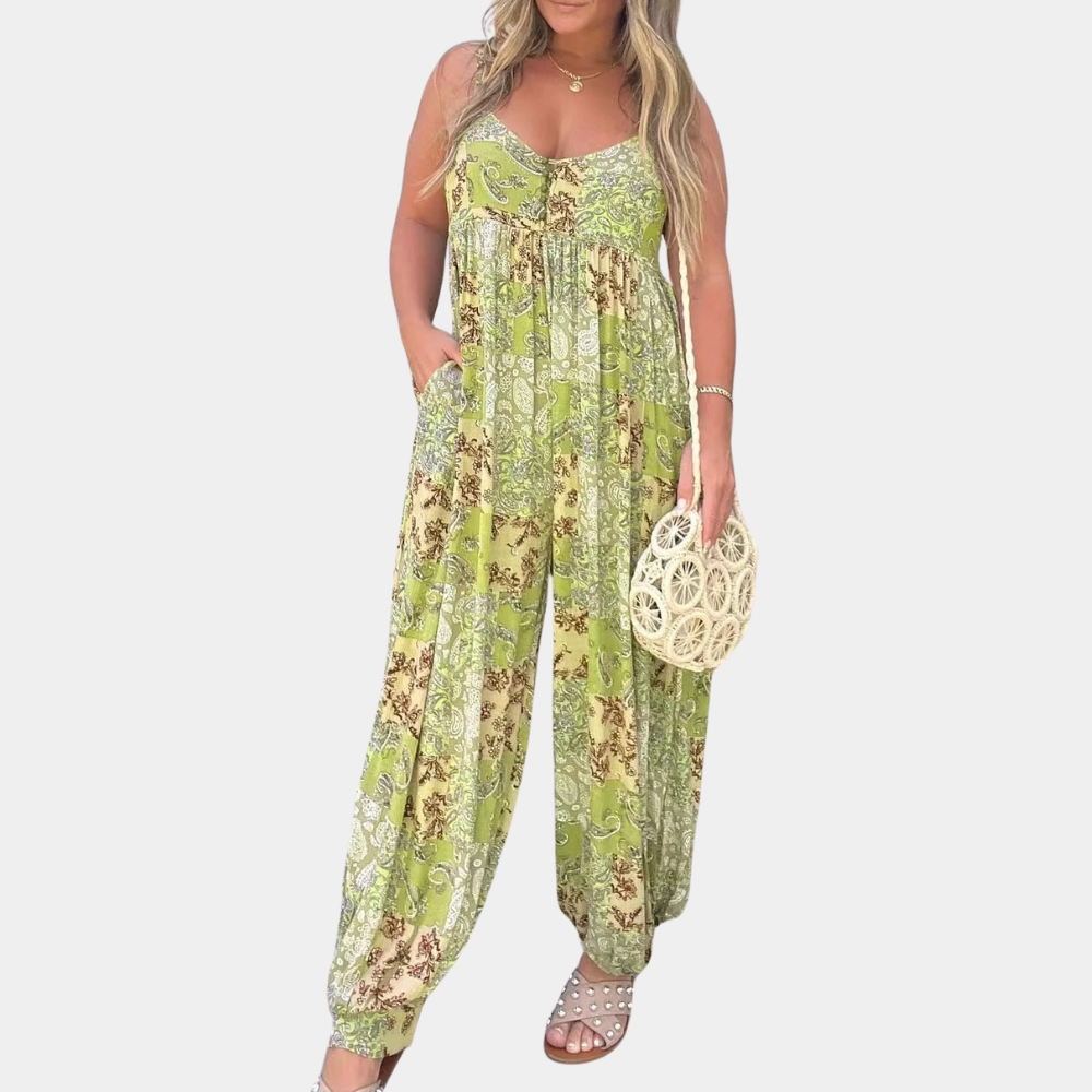 MW | Damen Sommer Jumpsuit im Boho-Stil