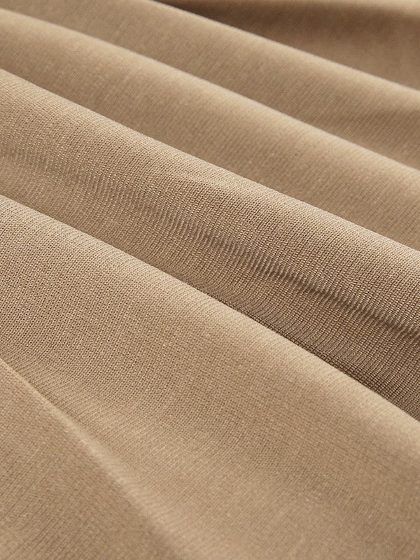 MW | Braun Korsett Design Minikleid