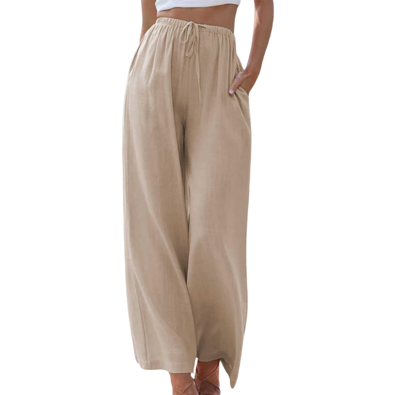 MW | Hose mit hoher Taille und weitem Bein