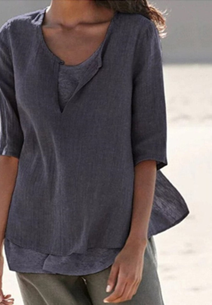 MW | VeeTee™: V-Neck-Shirt für Frauen