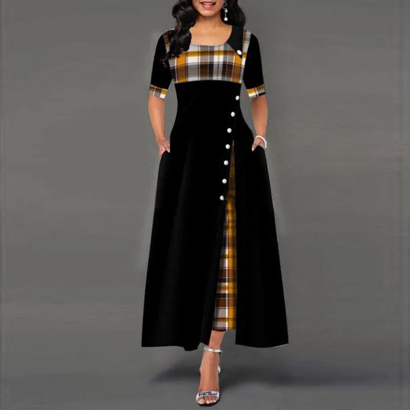 MW | Kleid mit Knopfdetails
