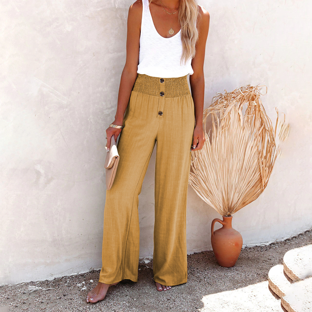 MW | Lockere Hose mit hoher Taille