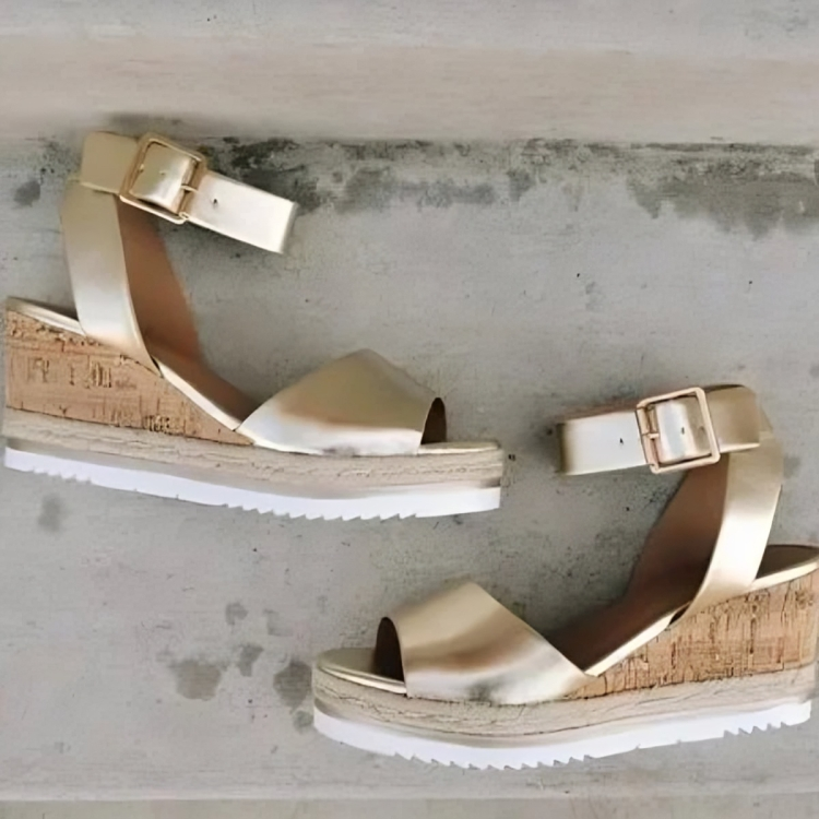 MW | | Elegante Sandalen mit Keilabsatz