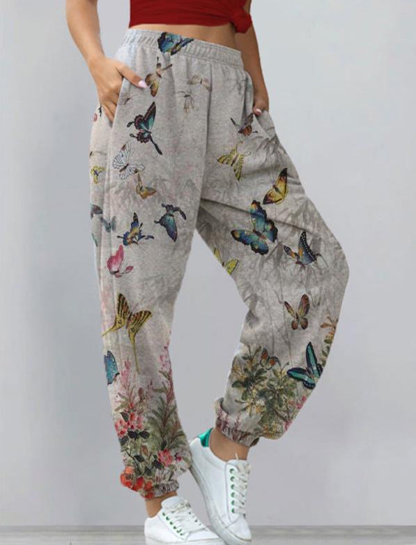 MW | Schicke & stylische Streetwear bedruckte Hose