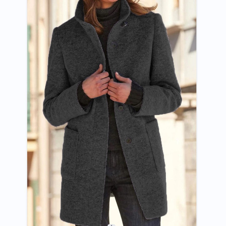 MW | Stilvoller & eleganter Button-Down-Mantel