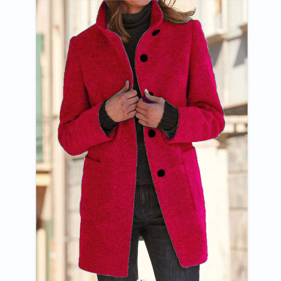 MW | Stilvoller & eleganter Button-Down-Mantel