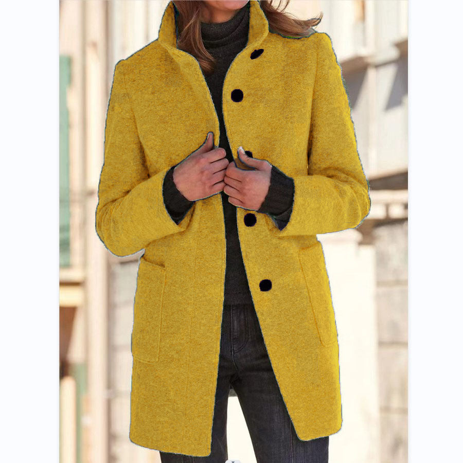 MW | Stilvoller & eleganter Button-Down-Mantel
