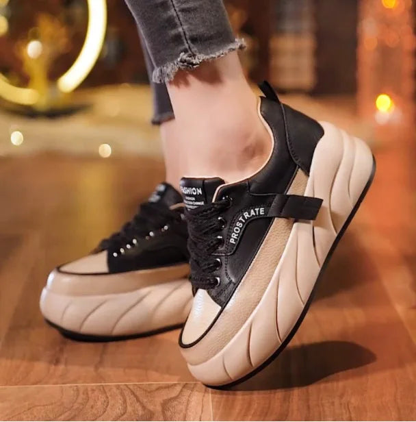 Lässige und stützende orthopädische Turnschuhe