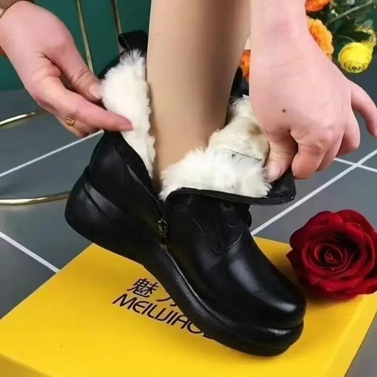 Modische und stützende orthopädische Stiefel