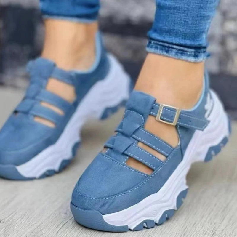 Lässige und stützende orthopädische Sandalen