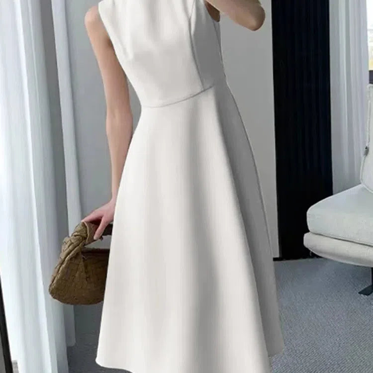 MW | ZANZEA Beiläufige O-Ausschnitt Tank Midi Kleid Frauen Elegante Sommer Sonnenkleid