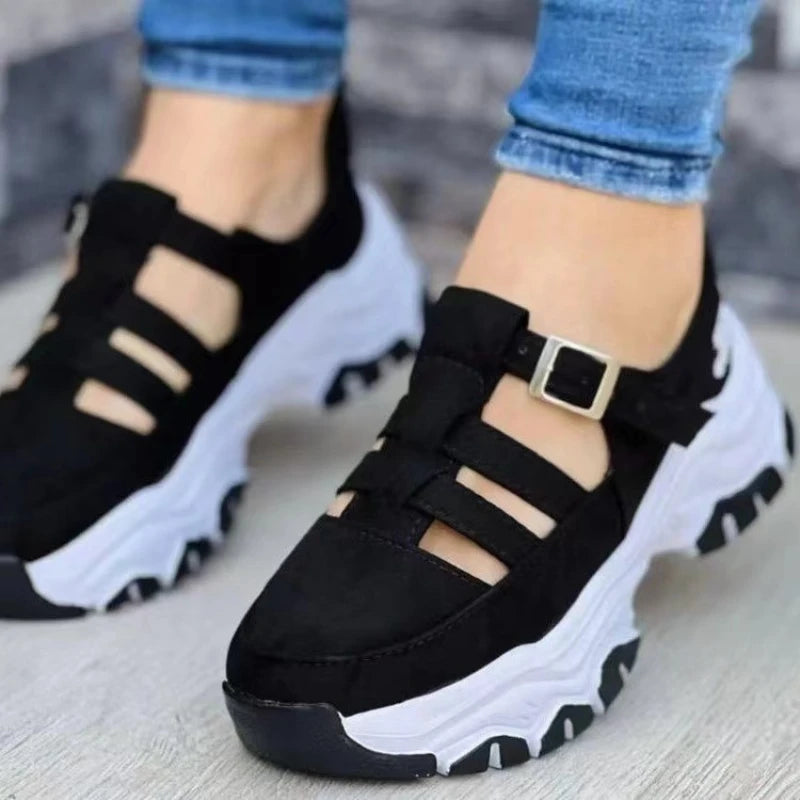 Lässige und stützende orthopädische Sandalen