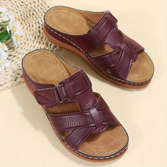 MW | | Orthopädische rutschfeste Ledersandalen