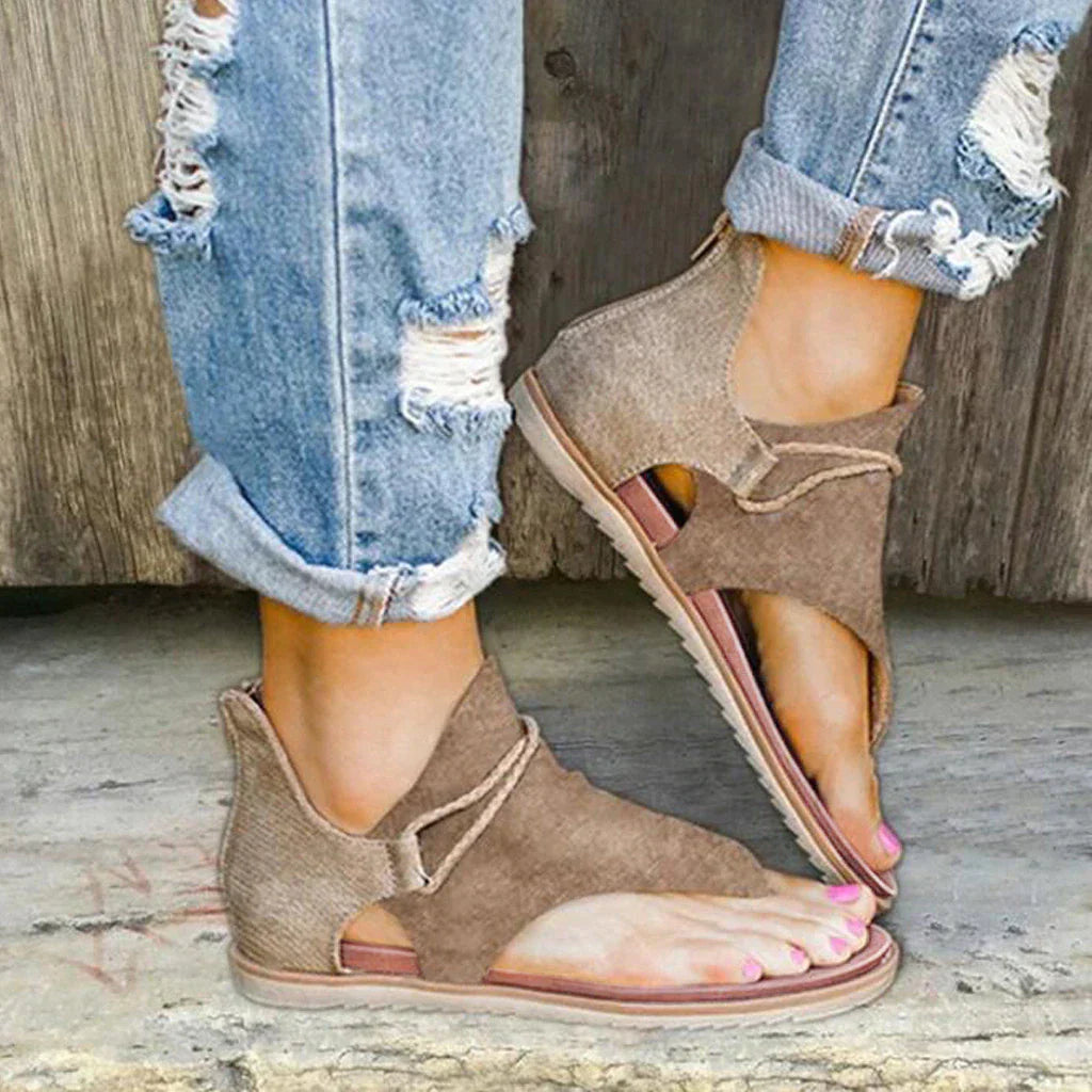 MW | | Flache orthopädische Sandalen