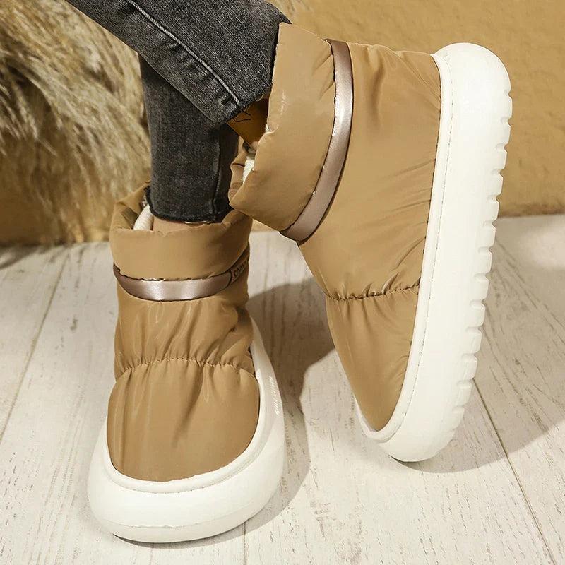 Stützende und trendige orthopädische Stiefel