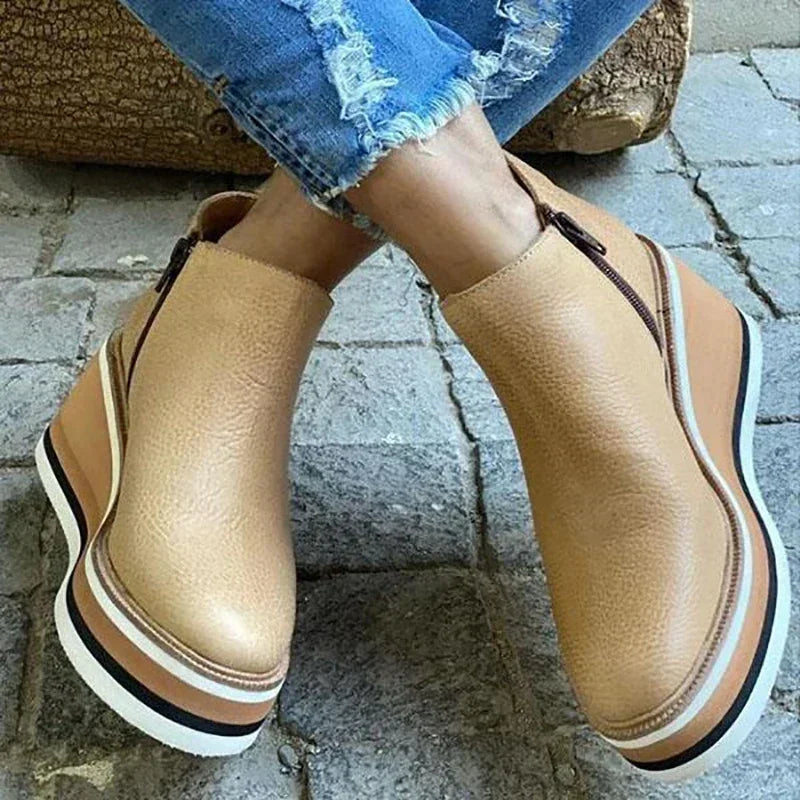 Elegante und stützende orthopädische Stiefel