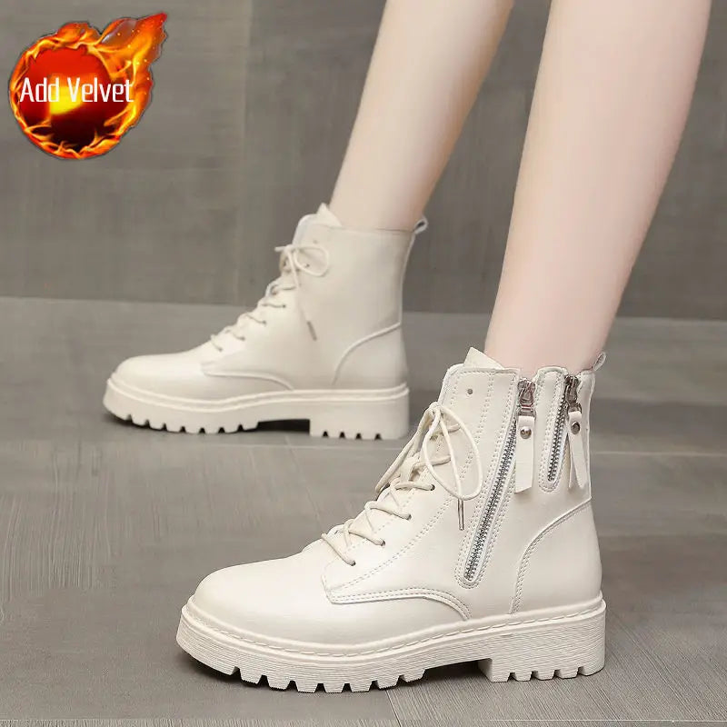 Stützende und stilvolle orthopädische Stiefel