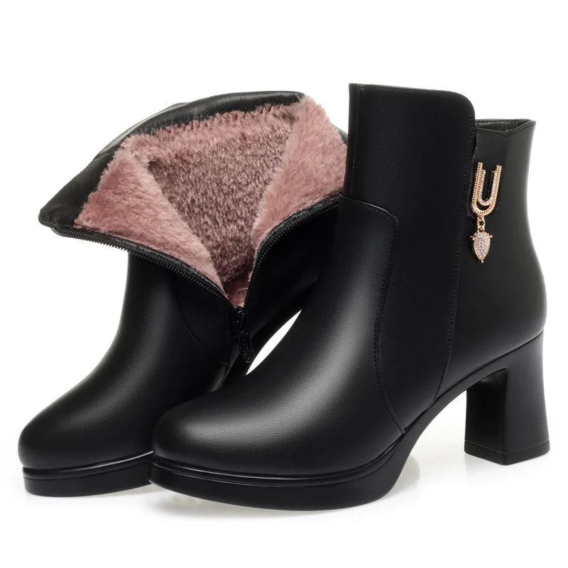 Stützende und stilvolle orthopädische Stiefel