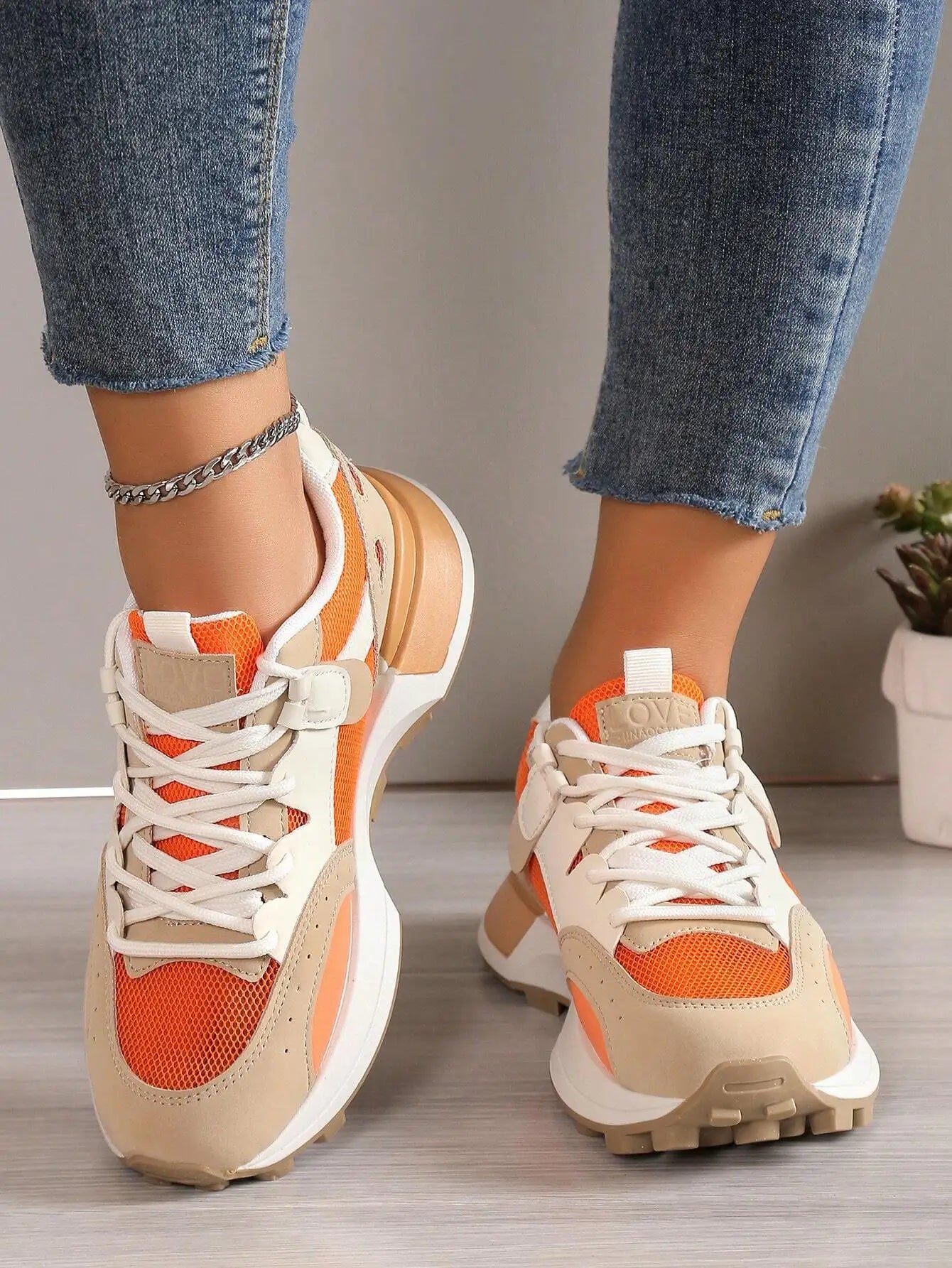 MW | LÄSSIGE BUNTE ORTHOPÄDISCHE TURNSCHUHE