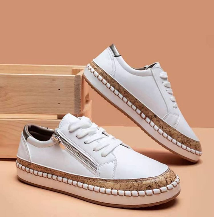 MW | Einfache Turnschuhe mit Blumen