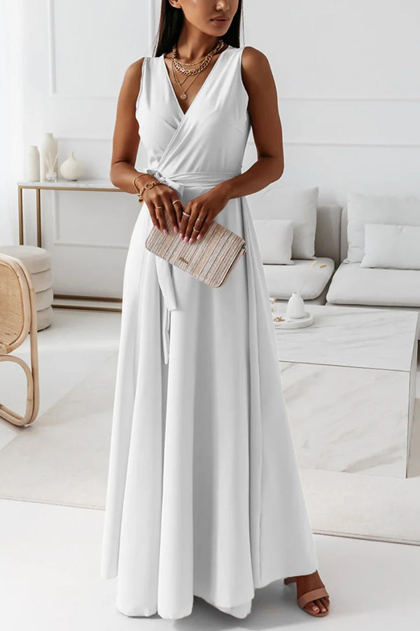 MW | Wickelträger-Maxikleid