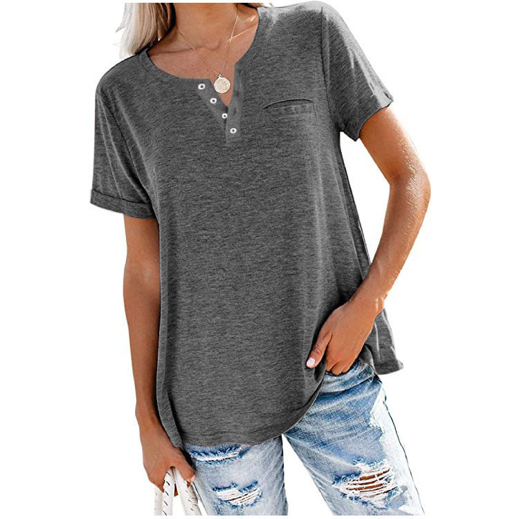 MW | Basic mit Tasche Sommer-T-Shirts
