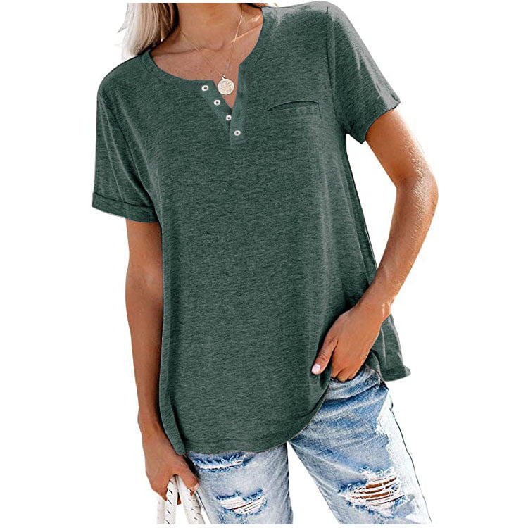 MW | Basic mit Tasche Sommer-T-Shirts