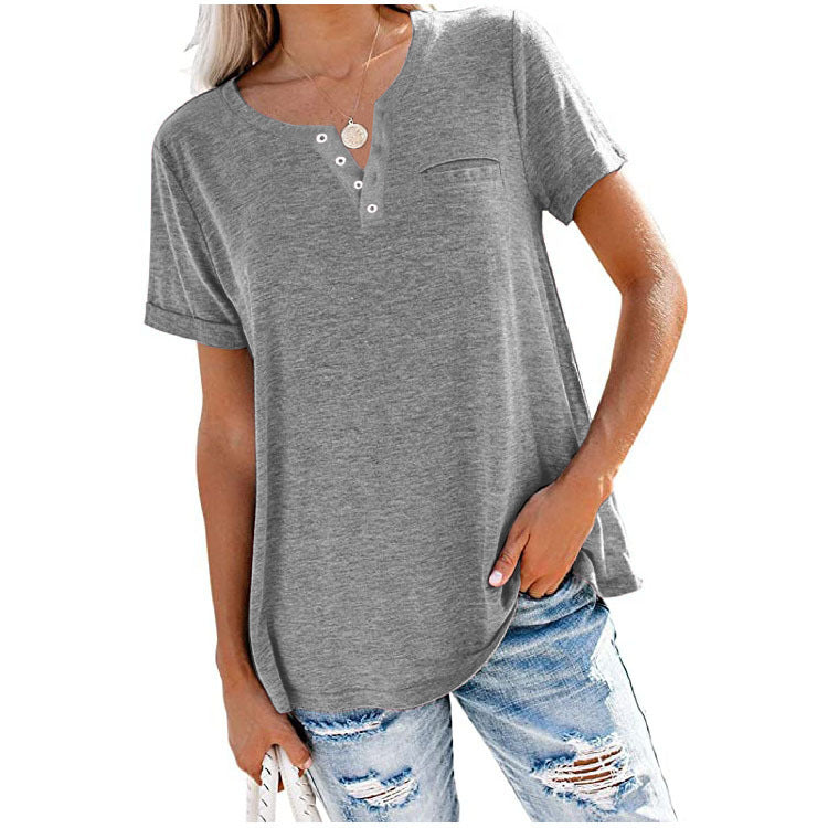 MW | Basic mit Tasche Sommer-T-Shirts