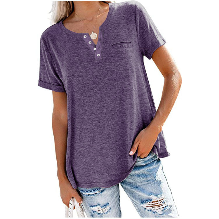 MW | Basic mit Tasche Sommer-T-Shirts