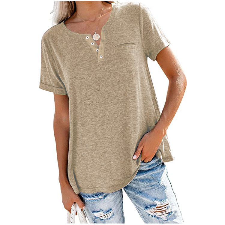 MW | Basic mit Tasche Sommer-T-Shirts