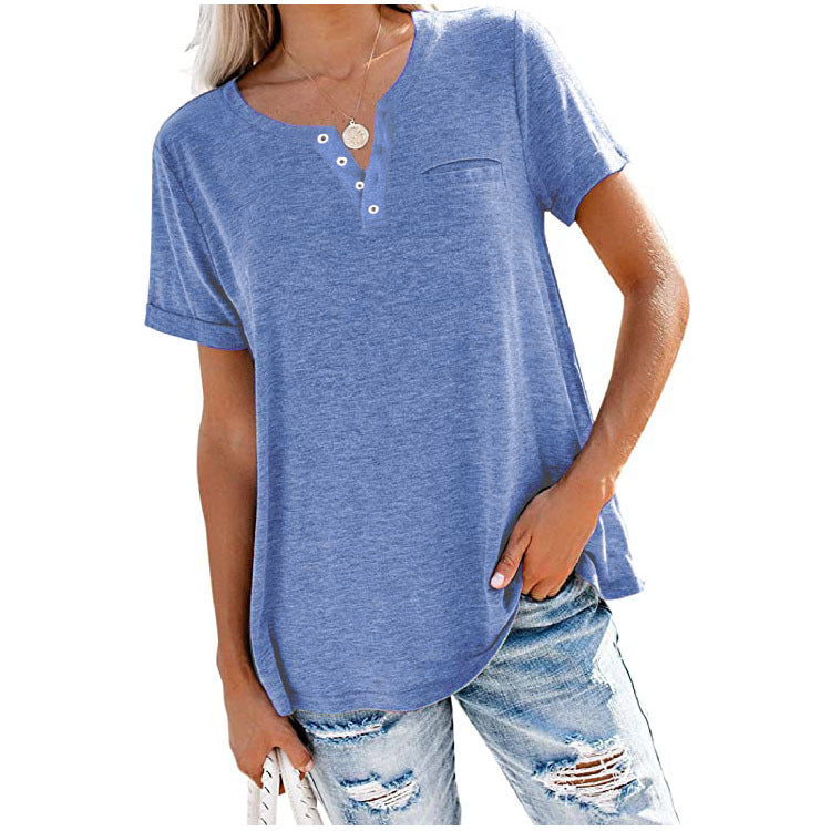 MW | Basic mit Tasche Sommer-T-Shirts