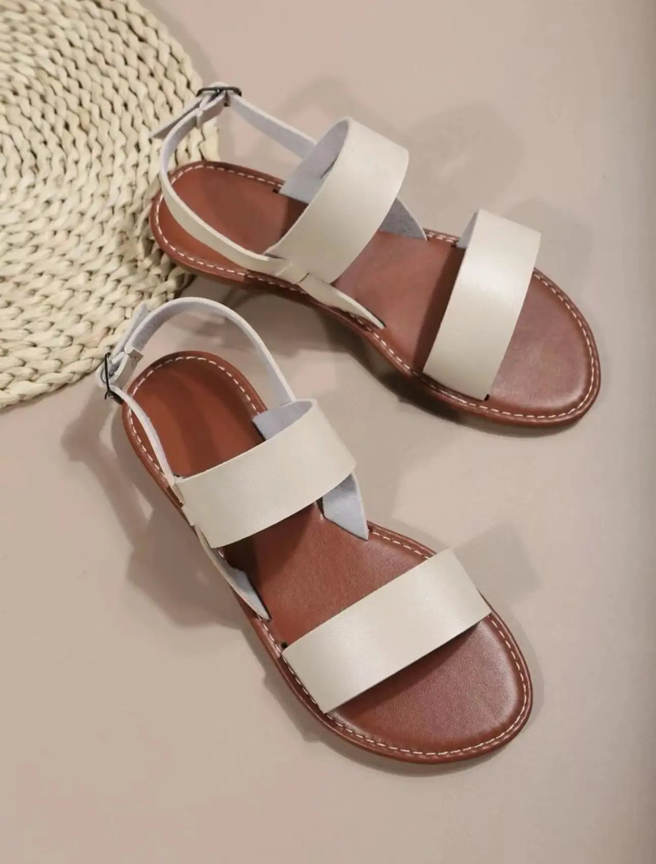 MW | | Elegante Ledersandalen für Frauen