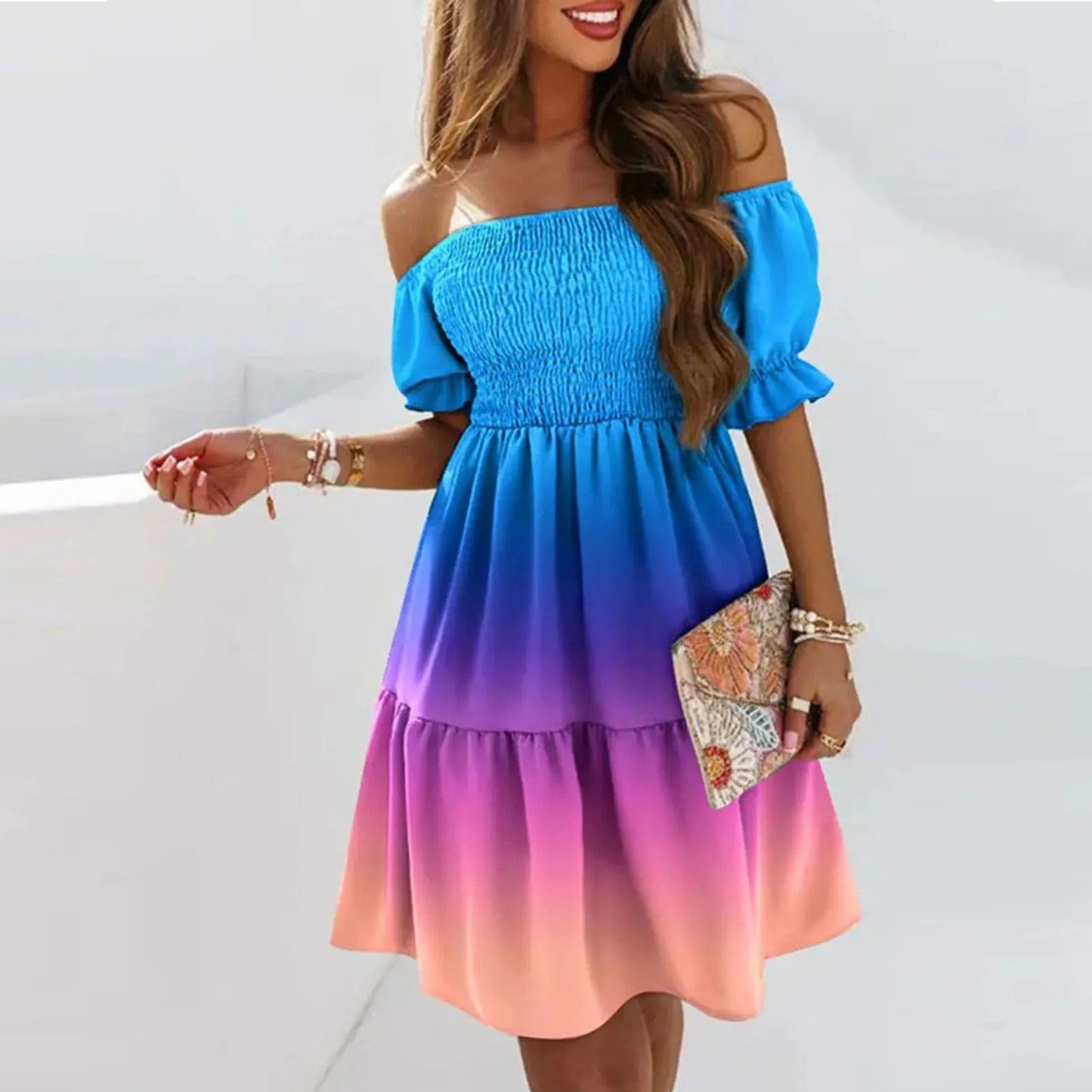 MW | Sexy Rückenfreies Minikleid