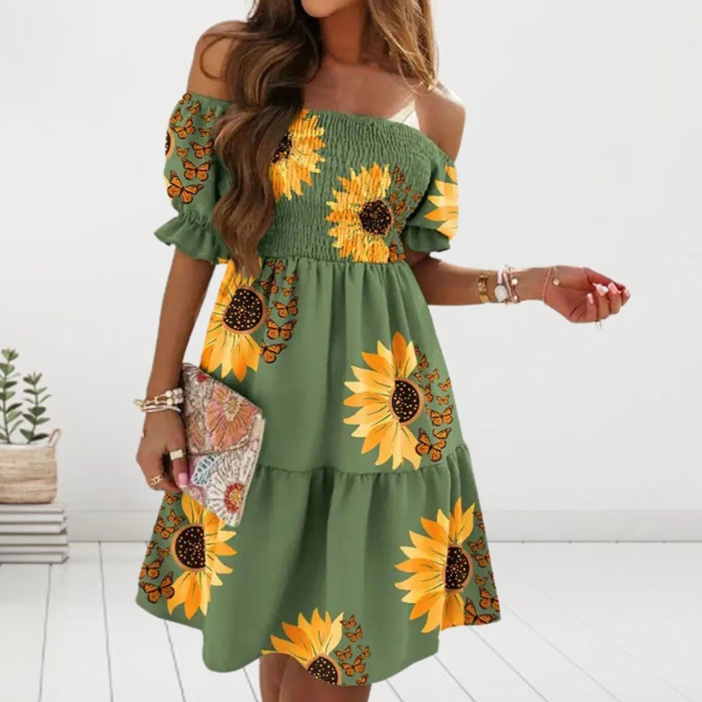 MW | Sexy Rückenfreies Minikleid
